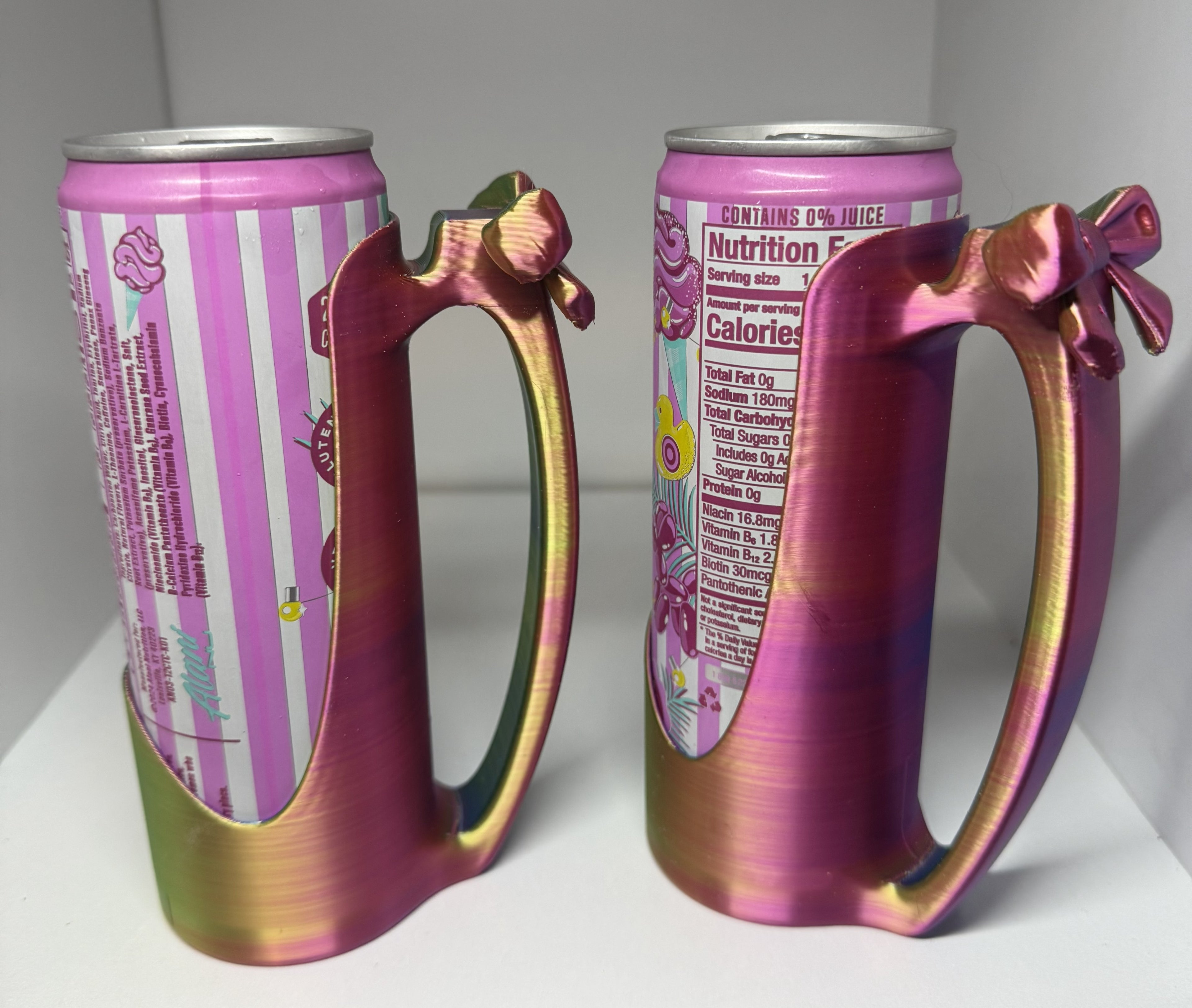 Bow Energy Drink Can Holder